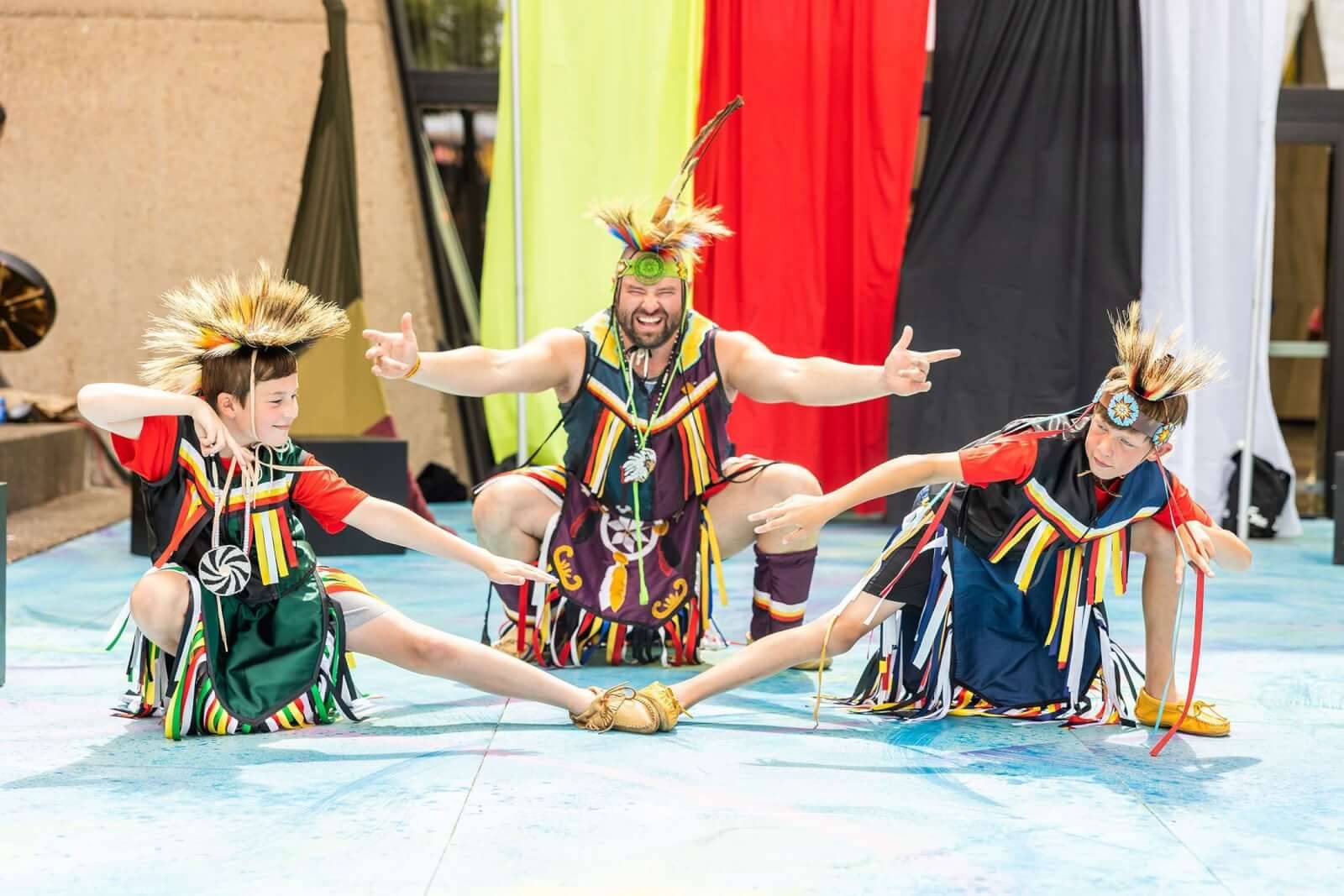 The Charlottetown Mi'kmaq Heritage Actors