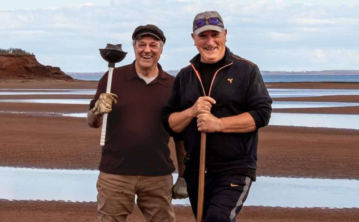 Alan Buchanan (left) and Gary Evans